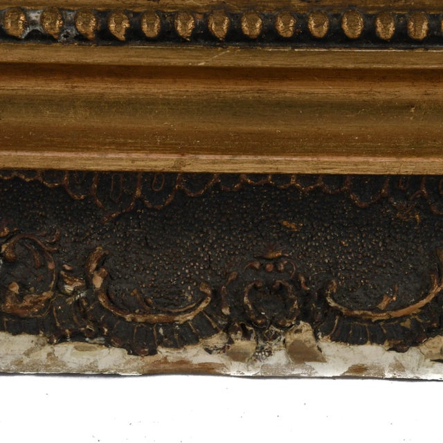 Wood Framed Signed Giovanni Columbo Bustling Cityscape For Sale - Image 7 of 14