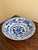 Chinoiserie Chinoiserie Blue and White Porcelain Large Decorative Charger Plate For Sale - Image 3 of 10