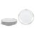 1980s Fleur Pattern Dinner Plates in Porcelain, Rörstrand, Sweden, 1980s, Set of 6 For Sale - Image 5 of 5