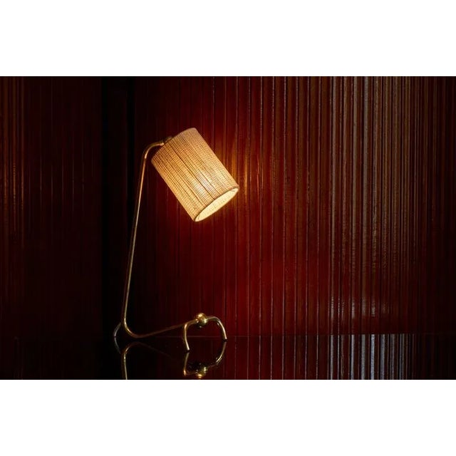 1940s Mid-Century Table Lamp in Brass, 1960s For Sale - Image 5 of 13