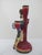 Ceramic Alfonso Castillo Orta Frida Kahlo Day of the Dead Mexico Folk Pottery Candelabra For Sale - Image 7 of 9