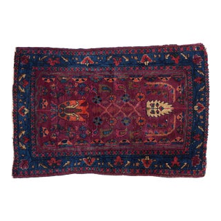 Vintage Fine Farahan Sarouk Rug Mat - 2' X 2'11" For Sale