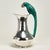 Large Mid Century Los Castillos Silver on Copper Pitcher With a Parrot Handle For Sale - Image 4 of 12