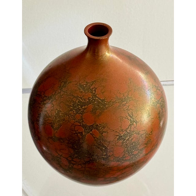 Early 20th Century Japanese Signed Murashido Bronze Vase For Sale - Image 10 of 10