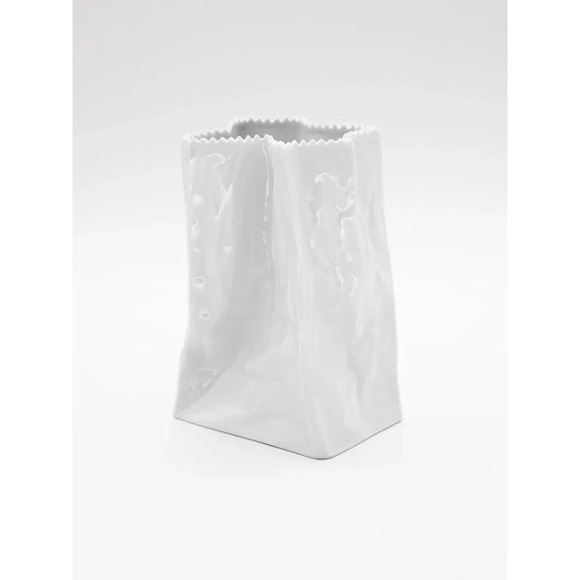 Paper Bag Vase by Tapio Wirkkala for Rosenthal Studio-Line, Germany, 1970s For Sale - Image 10 of 10