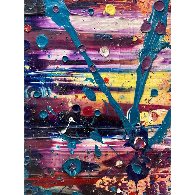 Richard Heinsohn, Large Abstract Expressionist Painting Richard Heinsohn from Allan Stone Gallery, 1988 For Sale - Image 13 of 17