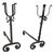 Antique Italian Wrought Iron Andirons, 1920s, Set of 2 For Sale