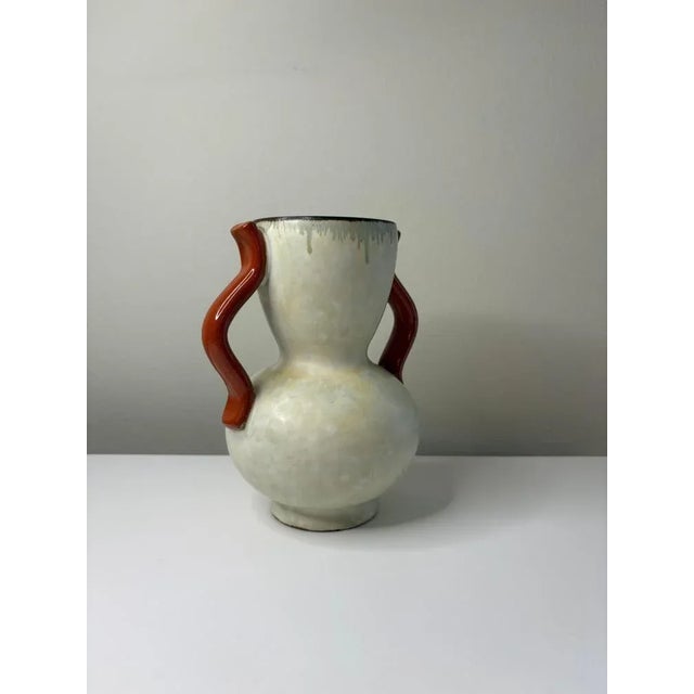 Swedish Modern Ceramic Vase by Anna-Lisa Thomson for Upsala Ekeby, 1940s For Sale - Image 4 of 9