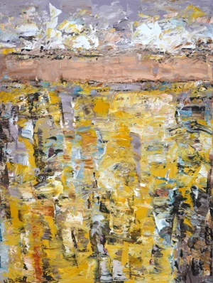 Early 21st Century Abstraction 3. Modern Original Hand Painted