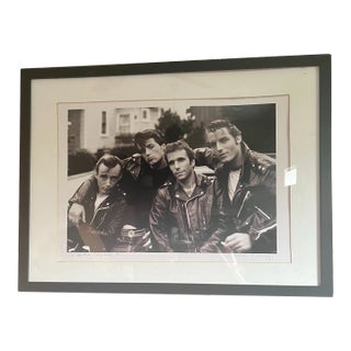 Framed 'The Lords of Flatbush" Photograph by Steven F. Verona 1972 1/20 For Sale