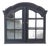 18th Century Swedish Gustavian Hanging Cupboard, Glass & Wood, Painted For Sale