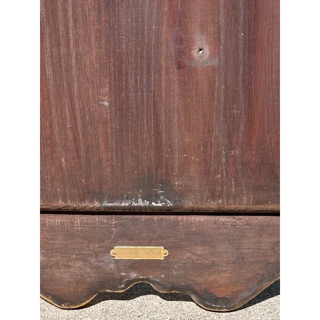 19th C Style Burton-Ching Regency Black & Gold Mirror. 1 of 2 available.