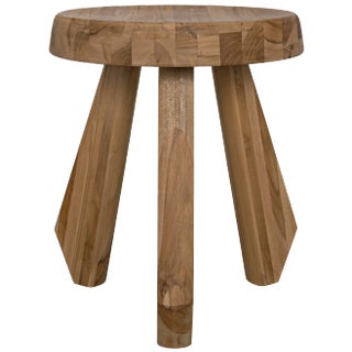 NOIR Priam Teak Stool