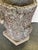 Gray Vintage Faux Bois Concrete Tree Trunk Planter Pebble Style For Sale - Image 8 of 12