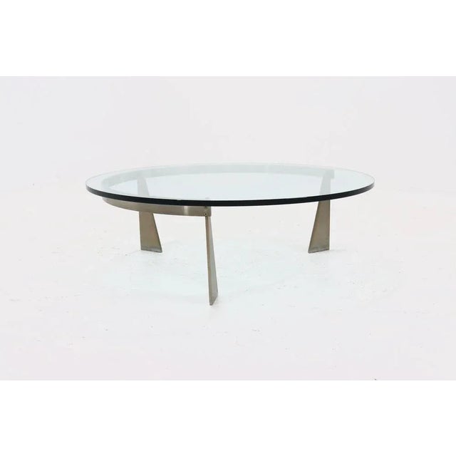 Glass Dutch G3 Coffee Table by Just Van Beek for Metaform, 1980s For Sale - Image 7 of 10