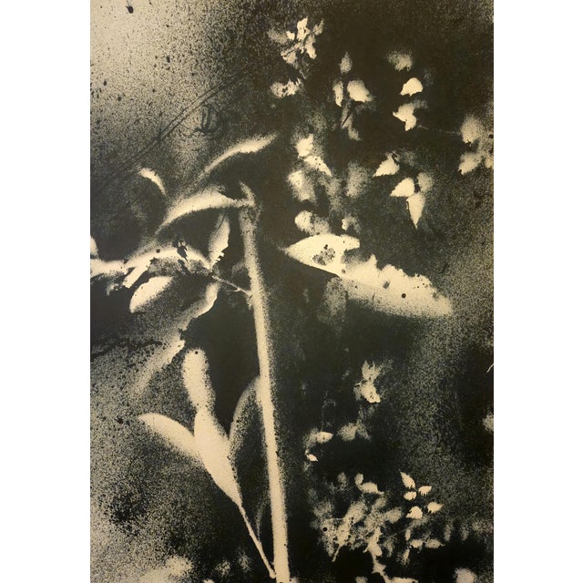 Black Stefano Mazzolini, RF1413, 2020, Acrylic on Paper For Sale - Image 8 of 14