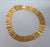 Vintage Signed Napier Goldtone Interlocking Link Wide Collar Necklace For Sale - Image 10 of 10
