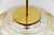 Yellow Oval Murano Glass Ball Pendant Lamp by Doria Leuchten, Germany, 1960s For Sale - Image 9 of 11