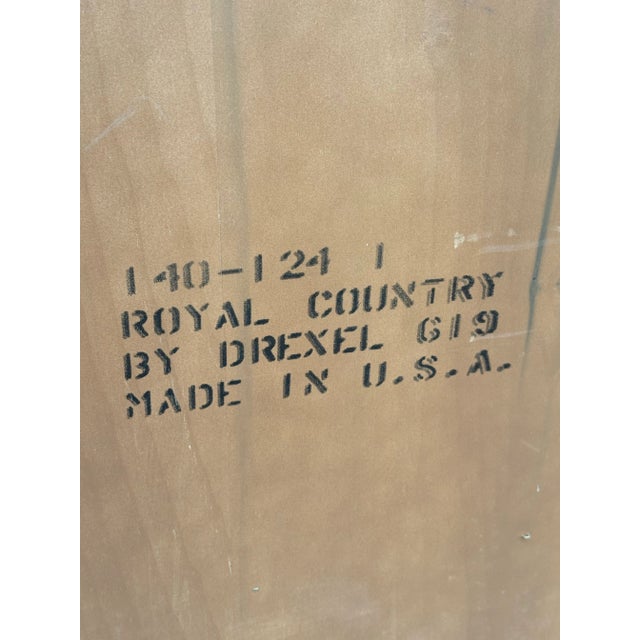 Brown Late 20th Century Drexel Heritage Royal Country Master Chest / Dresser For Sale - Image 8 of 12