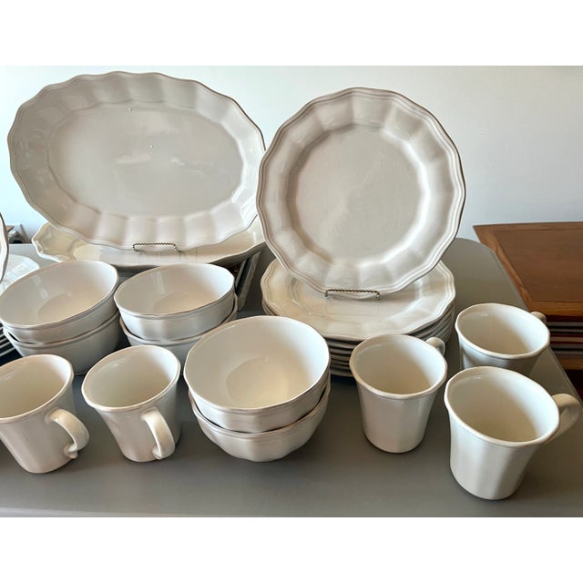 2020s "Charlotte" Dinnerware-12 Place Settings & Serving-52 Pieces-Portugal For Sale - Image 5 of 8