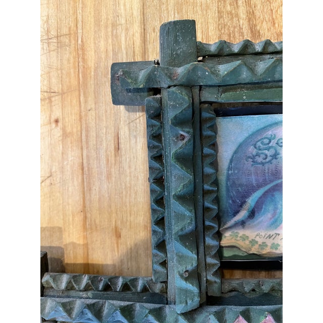 Early 1900s Multi-Tramp Art Picture Frame For Sale In Greenville, SC - Image 6 of 7