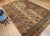 Vintage Afghan Ersari Rug, Hand-Knotted Wool, Allover Geometric Design, Camelhair & Navy, 9’ X 13’ For Sale - Image 4 of 12