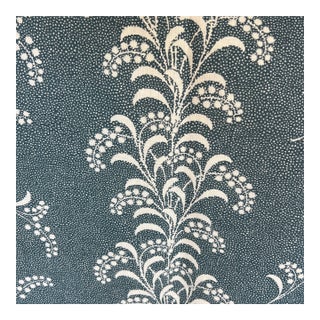 English Carolina Irving Mimosa Vine Linen Fabric - 4 Yards For Sale