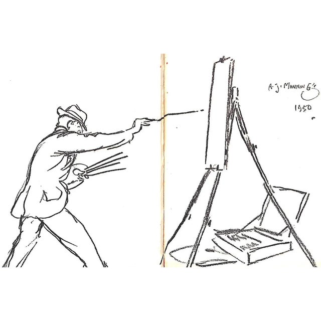 1950s "An Artist's Life" 1950 Munnings, Sir Alfred For Sale - Image 5 of 12