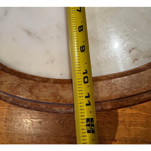 Vintage Louis XV Style Marble Top Accent Table For Sale - Image 11 of 12