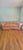 French Provincial Vintage Baker Furniture Curved Sofa in Peach Damask Upholstery For Sale - Image 3 of 5