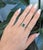Bold 1.6ct AAA Zambian emerald (8×6mm) with natural diamond accents set in solid 14K gold. A striking statement piece that...
