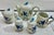 Mid-Century Modern Vintage Enesco "Bluebird" Ceramic Tea Set Featuring a "Home Sweet Home" For Sale - Image 3 of 10