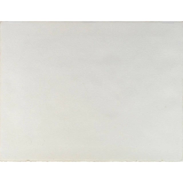 'Abstract Watercolor in Azure and Jade' by D.M.Hubbard; 1980 For Sale - Image 9 of 10