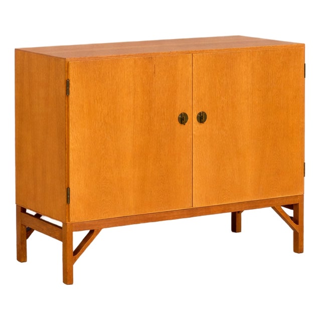 Oak Model 232 China Cabinet by Børge Mogensen for FDB, Denmark, 1960s For Sale