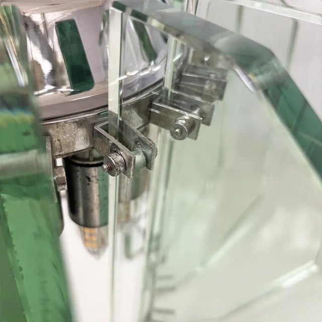 Mid-Century Modern Italian Pendant by Max Ingrand for Fontana Arte, 1960s For Sale - Image 12 of 18