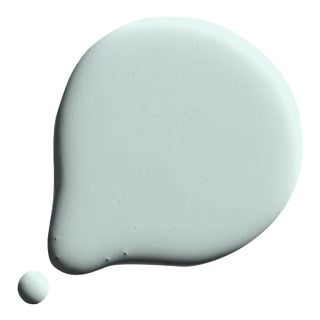 BACKDROP Adhesive Sample Swatch in Skywalker (Muted, Light Blue with Green Undertones) For Sale