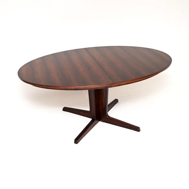 Mid-Century Modern Vintage Danish Extending Dining Table from Bernhard Pedersen & Søn, 1960 For Sale - Image 3 of 11
