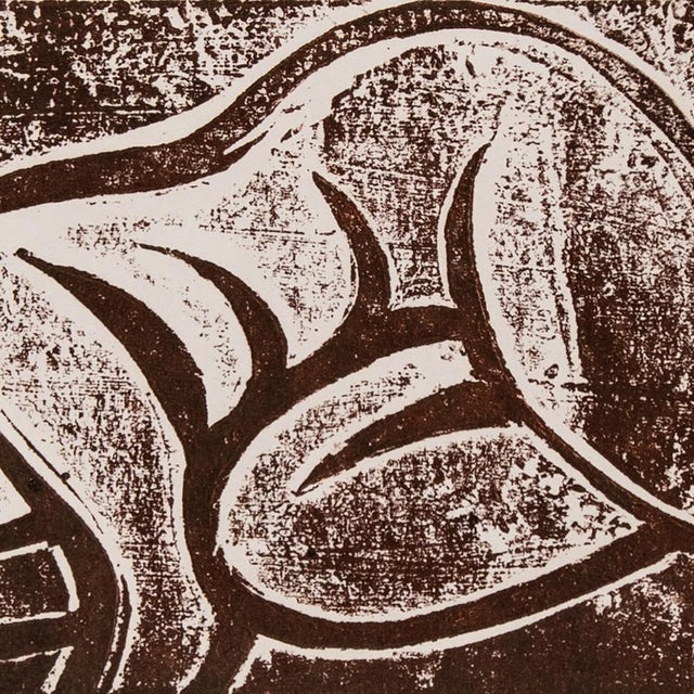 'Reclining Nude' by Wedo Georgetti, Circa 1950, California Post-Impressionist, De Young Museum, Fauve For Sale - Image 4 of 6
