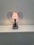 Blue Hand Blown Glass and Chrome Table Lamp by Toni Zuccheri, 1970s For Sale - Image 8 of 9