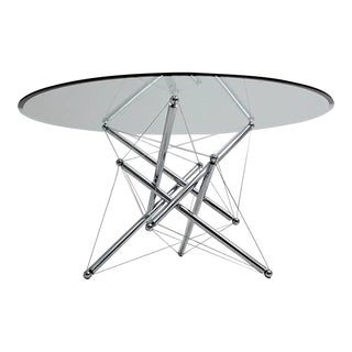 Crystal Coffee Table Attributed to Theodore Waddell for Cassina For Sale