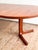 Mid-Century Modern Danish Round Teak Dining Table with Extensions For Sale - Image 15 of 18