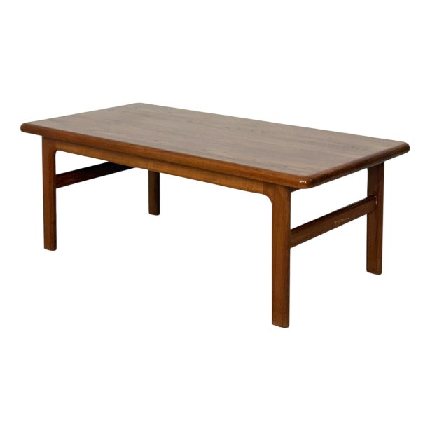 Mid-Century Teak Coffee Table For Sale
