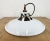Industrial White Enamel Factory Pendant Lamp, 1960s For Sale - Image 10 of 17