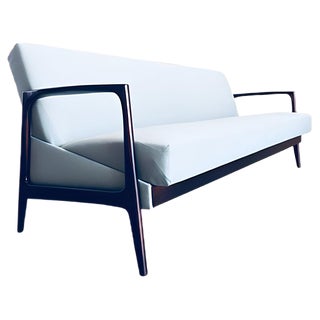 Danish Teak Daybed, 1950s For Sale