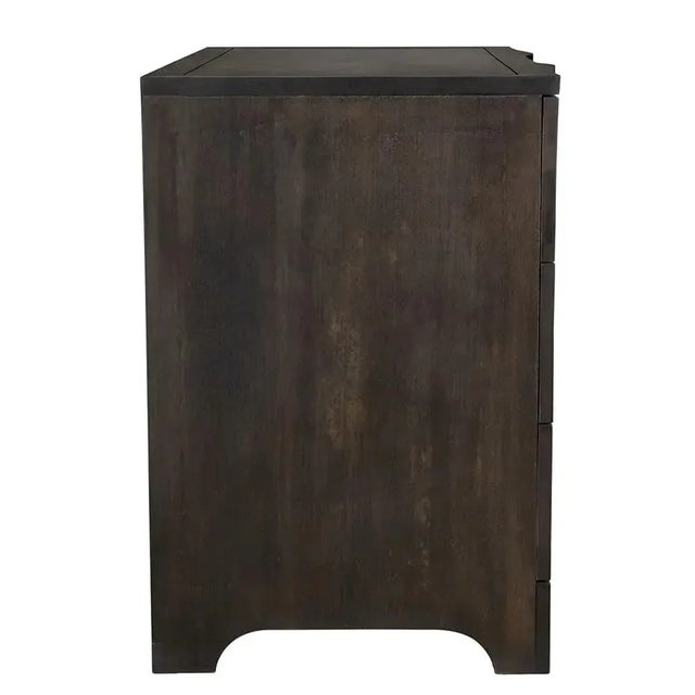 Wood NOIR Claudie Chest, Ebony Walnut For Sale - Image 7 of 10