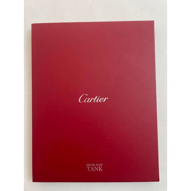 Cartier Never Stop Tank Collection 2012 Hardcover Catalog For Sale - Image 12 of 12