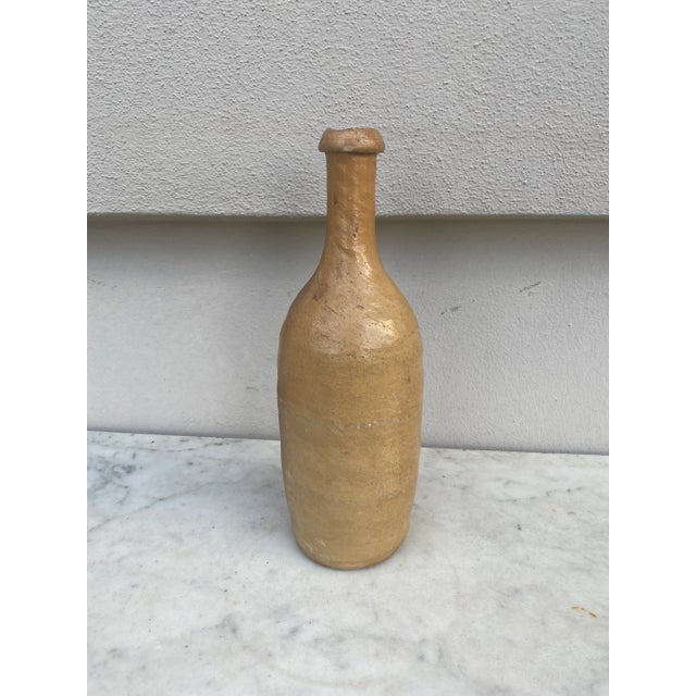 19th Century French Pottery Cider Bottle From Normandy For Sale In Austin - Image 6 of 6