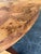 Postmodern Postmod Faux Burl Dining Table W/ Leaf For Sale - Image 3 of 8