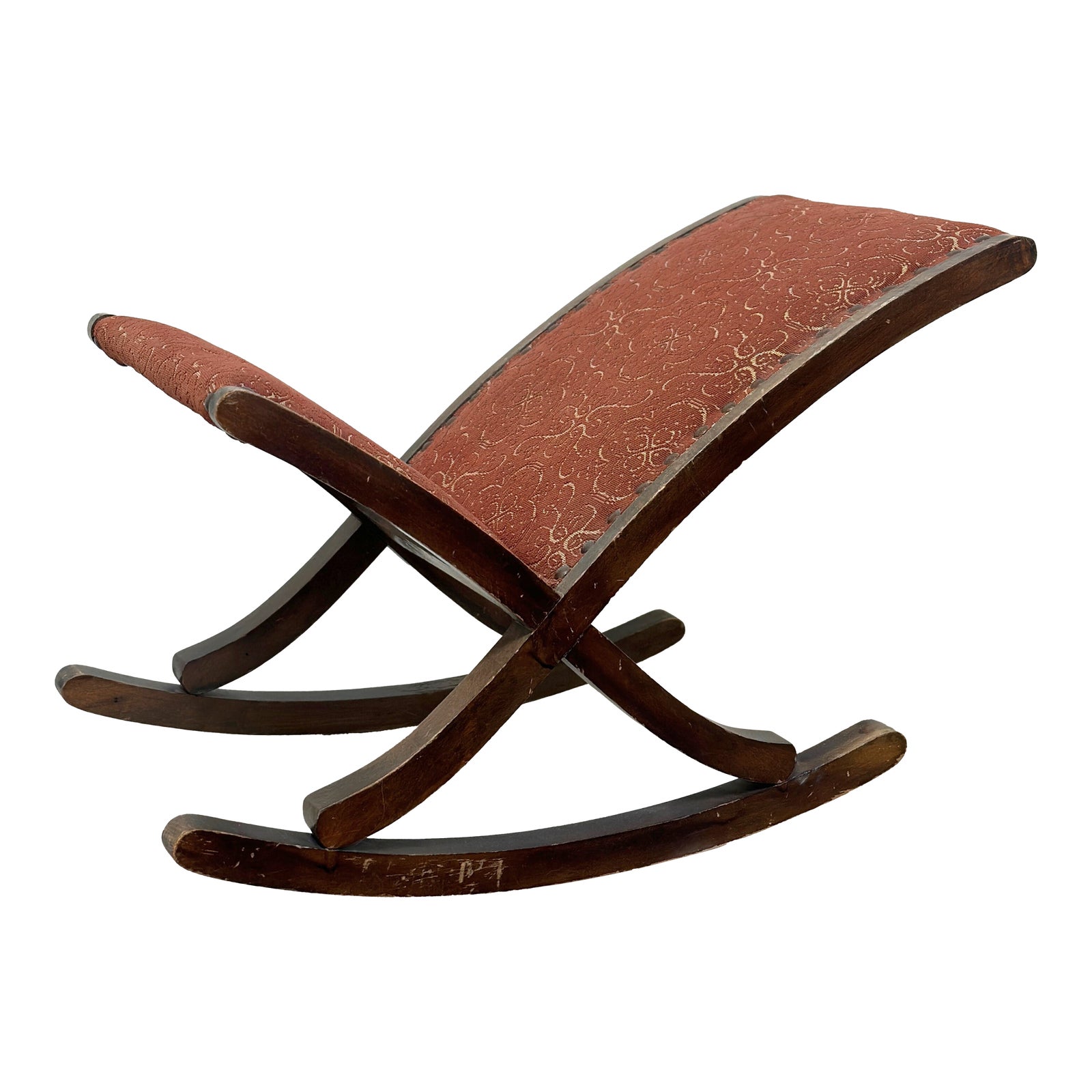 Antique Rocking Footstool Chairish