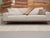 1970s Vintage Handmade Wool Cotton Cream Runner Rug For Sale - Image 9 of 10